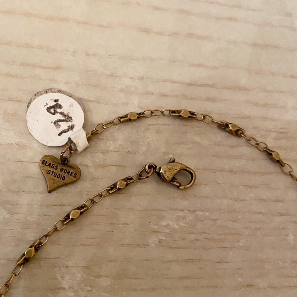 RARE & VINTAGE Glass Works Studio Necklace - Picture 8 of 13